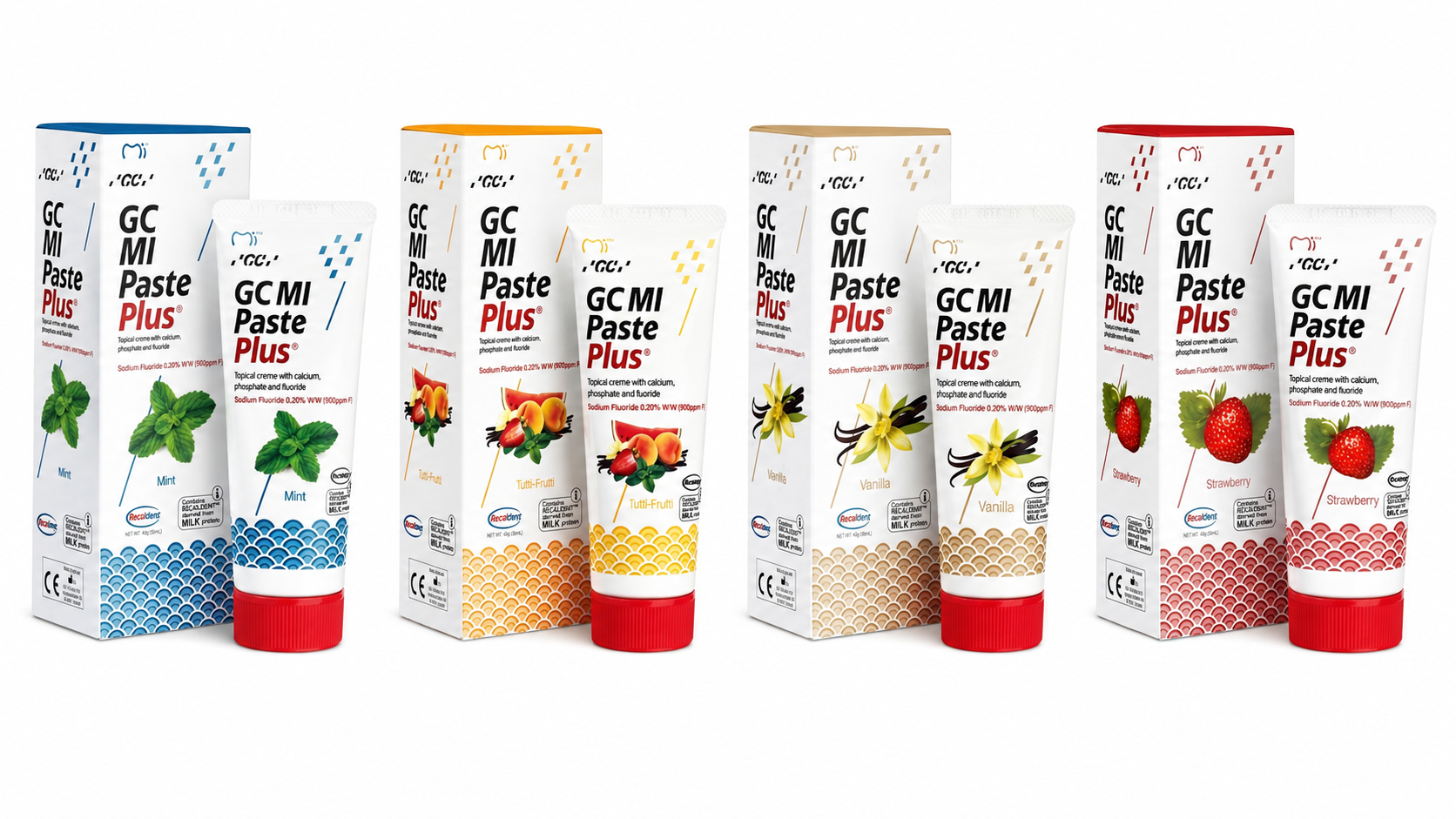 GC MI PASTE PLUS dantų kremas