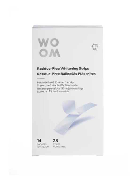 WOOM dantų balinimo juostelės 28 vnt
