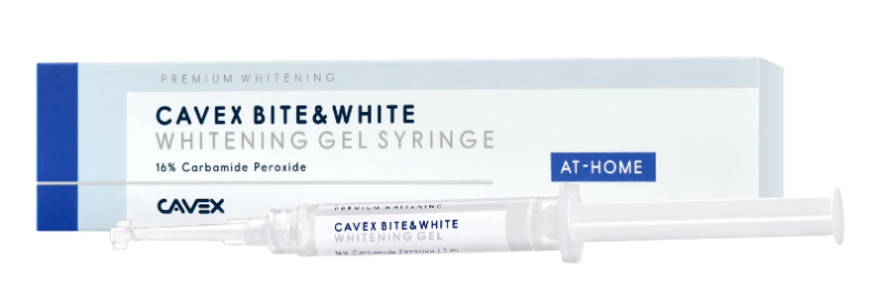 Teeth whitening gel with trays 16%.